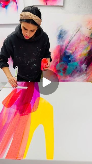 Layered Acrylic Art, Contemporary Acrylic Painting, Fluid Acrylic Painting Tutorials, Large Abstract Painting Acrylics, Abstract Techniques Acrylics, Abstract Acrylic Painting Inspiration, Abstract Acrylic Painting Ideas, Large Painting Ideas, Layering Painting