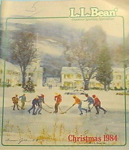 Vintage Ll Bean Catalog, Ll Bean Catalog, Sterling Edwards, Tennessee Christmas, Chet Atkins, Christmas Artwork, Vintage Ll Bean, Catalog Cover, Classic Clothing