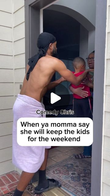 Chris Watts on Instagram: "When ya momma say she will keep the kids for the weekend #funny #funnyvideos #funnyreels #reels #relatable #reelsinstagram" Parent Humor, Weekend Funny, Chris Watts, Funny Riddles, Real Funny, Awesome Videos, Instagram Funny Videos, Clean Humor, Funny Short