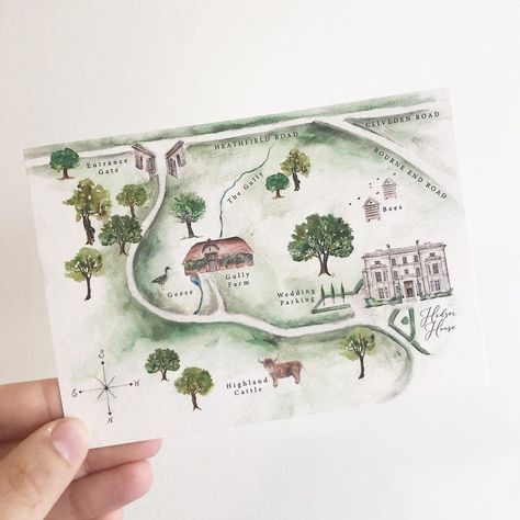 36 tykkäystä, 0 kommenttia - Maddy Secker • Rose & Beau (@roseandbeaudesigns) Instagramissa: �”So I took an unplanned break! Everything has been so busy recently with summer weddings, plus a new…” Colour Scheme Wedding, Wedding Map Illustration, Drawn Wedding Invitations, Maps Illustration Design, Artistic Wedding Invitations, Watercolor Wedding Map, Wedding Venue Illustration, Hand Drawn Invitation, Hedsor House