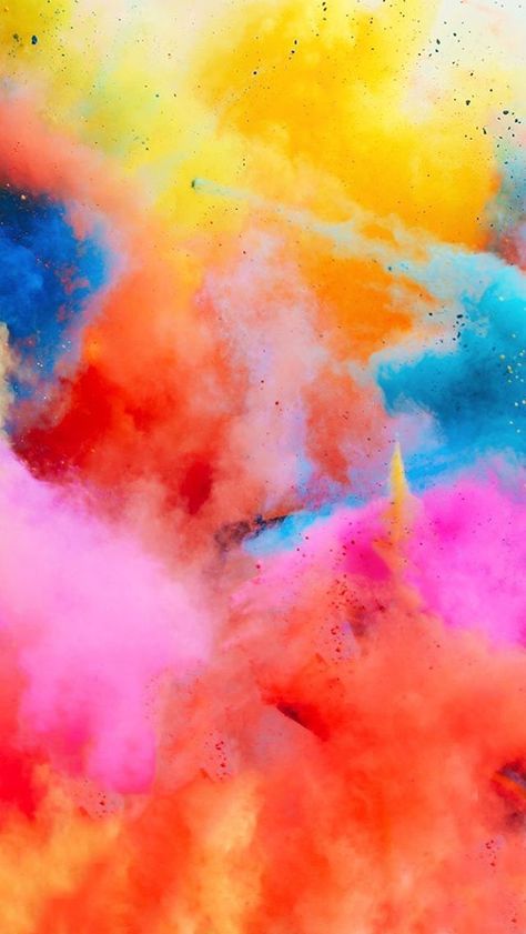 Explosion Wallpaper, Wallpapers Colorful, Backgrounds Colorful, Rainbow Color Background, Wallpaper Cover, Powder Explosion, Happy Holi Images, Holi Festival Of Colours, Holi Images