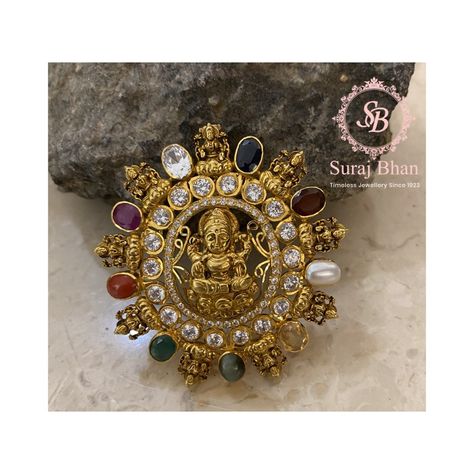 Navaratna Locket For Women, Navratna Rings For Women, Navaratna Lockets, Lockets Gold Indian For Women, Navratna Ring, Navratna Pendant, Gold Images, Haram Designs, Gold Bangles For Women