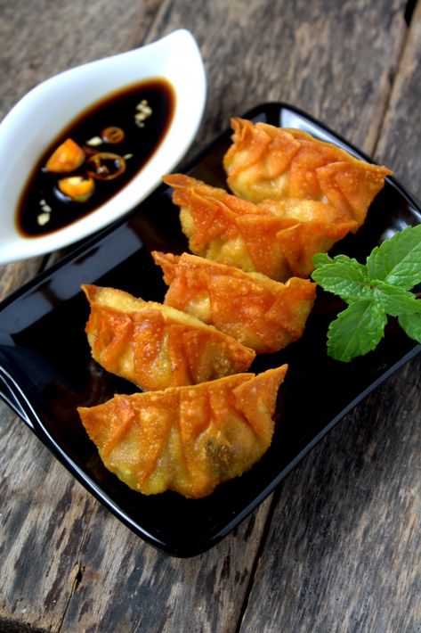 Vegetable Wonton Recipes, Recipes Using Wonton Wrappers, Vegetarian Wontons, Veggie Wontons, Vegan Wontons, Vegetable Wontons, Wrapper Recipes, Vegetarian Wonton, Wonton Recipe