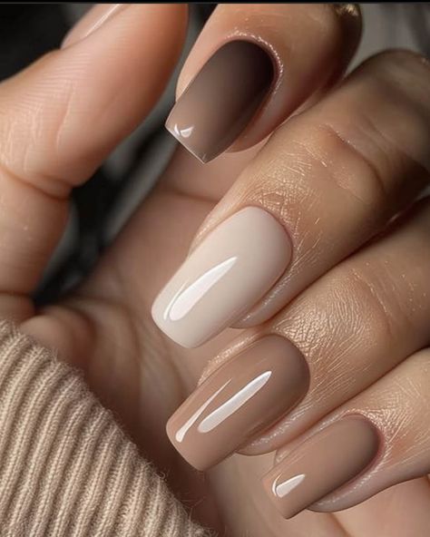 Nail Designs For November, Beautiful Fall Nails, November Nails Colors, Ongles Beiges, November Nail Designs, Fall Nails Ideas, Color For Nails, Welcome Autumn, Simple Fall Nails