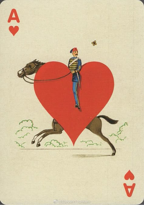 Vintage Card Illustration, Vintage Deck Of Cards, Pretty Playing Cards, Playing Cards Poster, Illustrated Playing Cards, Vintage Banner Design, Playing Card Painting, Playing Cards Aesthetic, Playing Cards Illustration