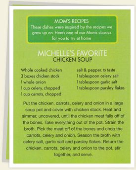 michelle wahlberg favorite chicken soup | ingredients whole cooked chicken 3 boxes chicken stock 1 whole onion 1 ... Wahlburgers Recipes, Copy Cat Panera Bread Chicken And Wild Rice Soup, Cheeseburger Soup Taste Of Home, Cheeseburger Soup Allrecipes, Copycat Max & Erma's Chicken Tortilla Soup, American Chop Suey, Quick Family Dinners, Chop Suey, Favorite Chicken