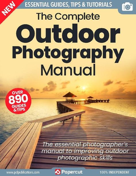 Grab your camera and head outside. What’s stopping you from enjoying photography in the great outdoors? Whether it’s just in your back garden, or out in the rugged countryside, this essential guide has all the hints, tips and project guides you need to free up your creativity and get more out of your outdoor photography. From the most intimate macro shots, to great landscapes, it’s all here. Within the pages of this guide our team of professional photographers will take you through our comprehensive guide to becoming a far better outdoor photographer. 100% unofficial. Backpacking Photography, Free Photography Courses, Photography Training, Photography Hacks, Dslr Photography Tips, Photography Settings, Photographs And Memories, Photo Techniques, Outdoor Photographer