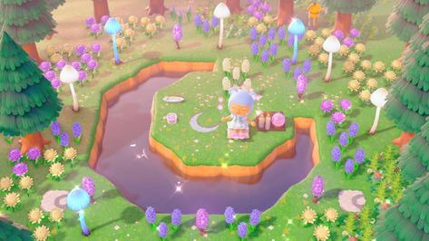 Moon Forest, Motif Acnl, Acnh Cottagecore, Animal Crossing 3ds, Ac New Leaf, Animals Crossing, Animal Crossing Funny, Animal Crossing Memes, Animal Crossing Guide