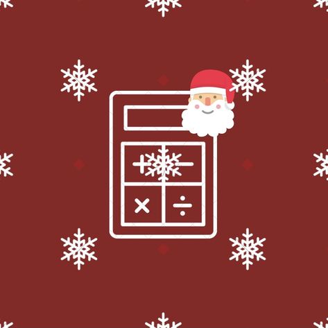 Christmas calculator icon Red Christmas App Icons With Snowflakes, Christmas App Icons Calculator, Holiday Icons Christmas, Christmas Calculator Icon, Christmas Ios App Icons, Iphone Icons Christmas, Cute Christmas Icons For Apps, Phone Christmas Icon, Christmas Widgets Icons