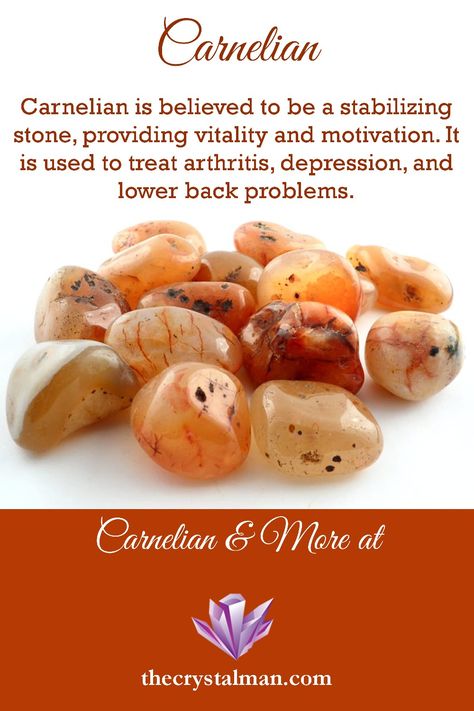 Crystal Identification, Wholesale Crystals, Carnelian Agate, Crystal Power, Gemstone Properties, Carnelian Crystal, Crystals Healing Properties, Raw Crystals, Gemstone Meanings