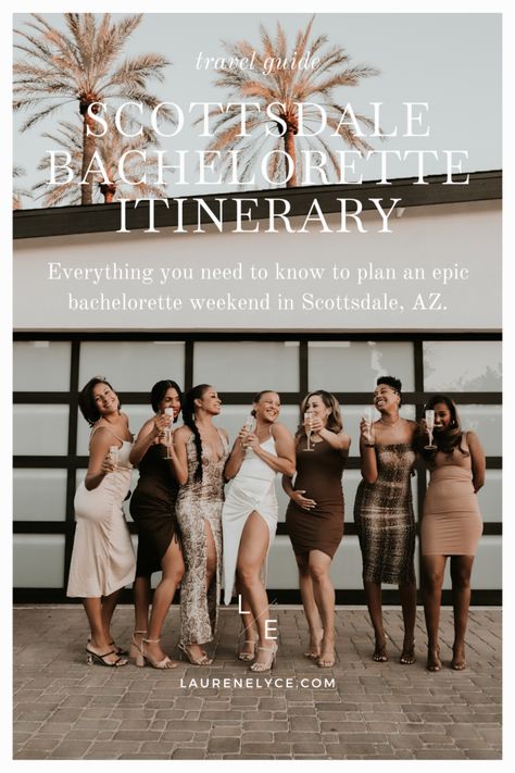 Neutrals Bachelorette Outfits, Neutral Theme Bachelorette Party, Nude Bachelorette Party Theme, Bachelorette Itinerary Scottsdale, Desert Bachelorette Outfits, Bachlorette Themes 2023, Bachelorette In Scottsdale Az, Scottsdale Bachelorette Itinerary, Scottsdale Az Bachelorette Party