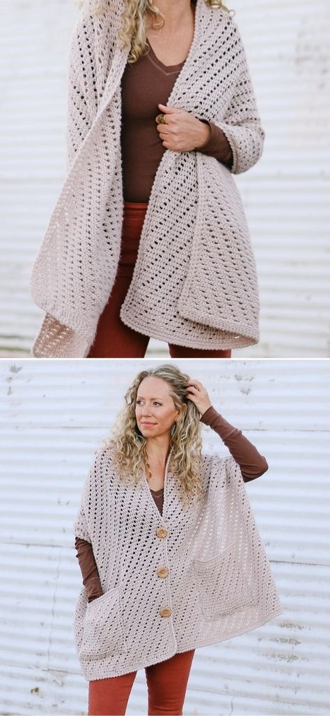 Crochet Pocket Shawl Pattern, Crochet Pocket Shawl, Pocket Shawl, Crochet Pocket, Pocket Scarf, Unusual Clothes, Pocket Scarves, Crochet Shawl Pattern Free, Easy Crochet Stitches