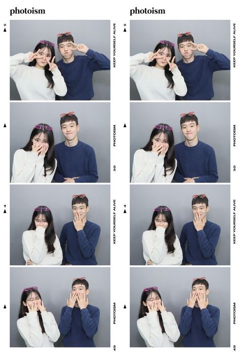 https://pin.it/2sj5xE603 Ide Photobooth, Photobox Idea, Photo Box Couple Pose, Photobox Couple, Photo Booth Poses Couple, Photobox Ideas Pose Couple, Photobox Ideas, Photobox Pose, Korean Photoshoot