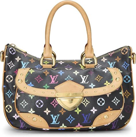 Amazon.com: Louis Vuitton, Pre-Loved Takashi Murakami x Louis Vuitton Black Monogram Multicolore Rita, Black : Luxury Stores Murakami Louis Vuitton, Takashi Murakami Louis Vuitton, High End Handbags, Bag Boutique, Louis Vuitton Black, Takashi Murakami, Lv Bags, Black Luxury, Luxury Bag