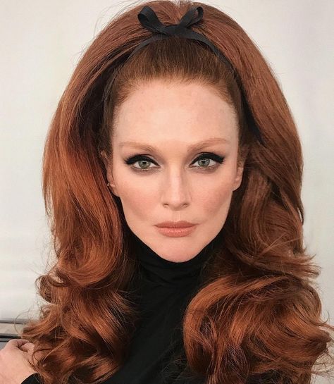 Trendy We Fryzurach, 1960s Hair, 60s Hair, 70s Hair, Bouffant Hair, Winnie Harlow, Samana, Julianne Moore, Retro Hairstyles