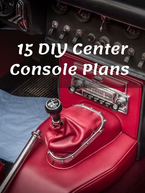 Are you in dire need of a DIY center console for your minivan or truck? Here is a DIY that will introduce you to a list of the best center consoles that you can make with ease. Some vehicles don’t have center consoles, and with this guide’s idea, you can build, and install one effortlessly....Read On → Custom Dashboard Truck, Diy Center Console Truck, Center Console Truck, Diy Center Console, Diy Truck Interior, Custom Truck Interior, Truck Interior Ideas, Truck Upgrades, Truck Interior Accessories