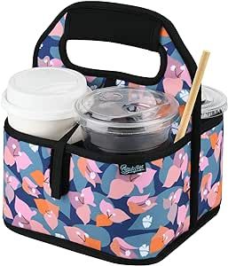 Drink Holder Diy, Coffee Cup Carrier, Drink Delivery, Cup Carrier, Picnic Cooler Bag, Drink Carrier, Coffee Cup Holder, Wine Dinner, Take Out Containers