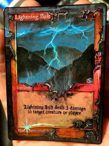 Mtg Crafts, Alter Inspiration, Magic Card Game, Mtg Alter, Mtg Altered Art, Magic: The Gathering, Comic Frame, Geeky Craft, Mtg Card