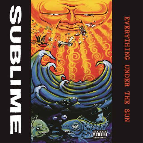 Sublime Album, Sublime Sun, Hippie Posters, Sun Logo, Music Artwork, Music Album Cover, Song Time, Photo Wall Collage, Band Posters