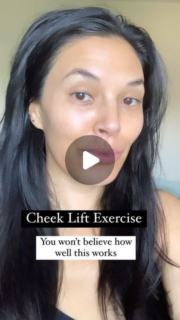 Face Yoga For Sagging Cheeks, How To Lift Cheeks Naturally, Face Yoga For Cheeks, Face Yoga For Cheekbones, Face Yoga Cheeks, Cheek Exercises Workouts, Apple Cheeks Exercise, Fuller Cheeks Facial Exercises, Cheek Lifting Exercises