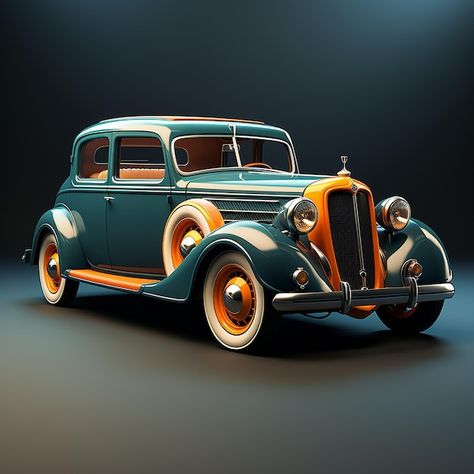 Carro antigo de desenho animado modelo 3... | Premium Photo #Freepik #photo #oldtimer #carro-classico #carros-classicos #carros-antigos Modelos 3d, Premium Photo, Bmw, Pasta, Cars, Quick Saves, Instagram, Design