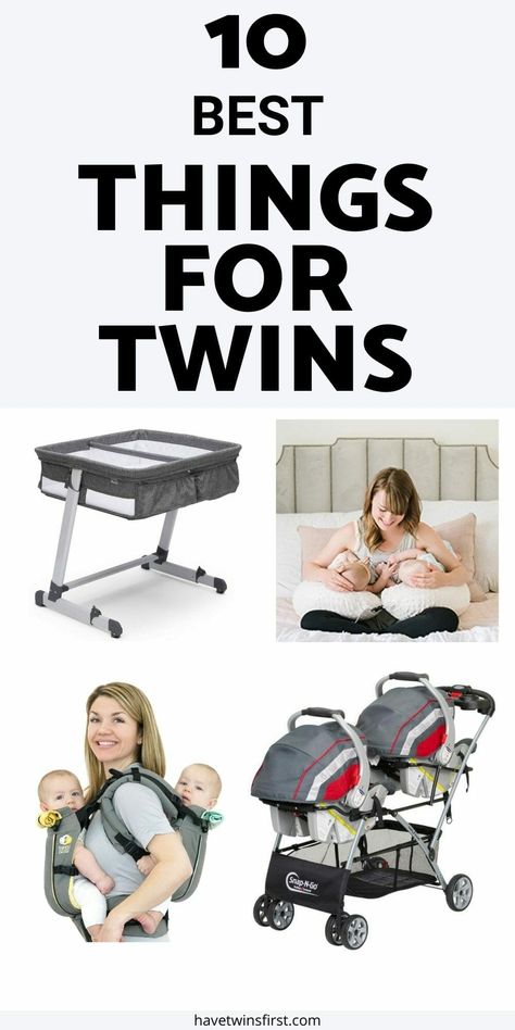 Best Twin Strollers, Twin Babies Nursery, Baby Cribs For Twins, Twin Baby Gear, Twin Baby Rooms, Twin Girls Nursery, Twin Baby Shower Gifts, Having Twins, Twin Baby Gifts