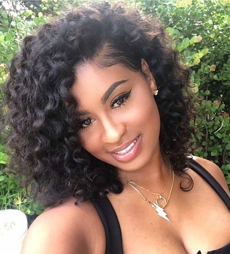 Sew In Bob Hairstyles | Bob Sew Ins How-Tos and Styles - Part 4 12inch Curly Bob Wig, Human Hair Lace Front Bob Wigs, Full Cap Human Hair Wigs, Wigs Short Curly Hair, Short Curly Bob Lace Wig, African American Wigs Short, Short Curly Head Band Wig, Fake Scalp Lace Wig, Human Hair Pre Plucked Wigs