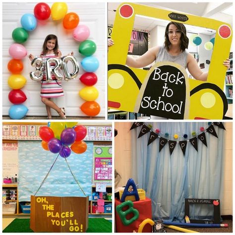 Back-to-School Night Ideas for Teachers - WeAreTeachers Back To School Night Ideas, Back To School Decorations, Kindergarten Photos, First Day Of School Pictures, School Open House, Back To School Pictures, Ideas For Teachers, Diy Back To School, Back To School Night