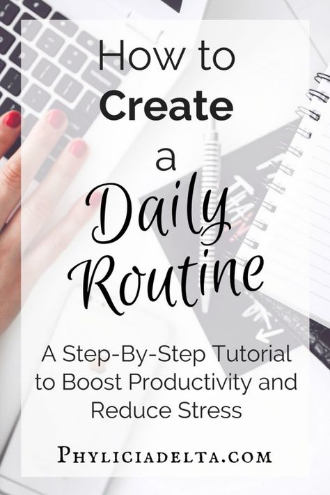 How To Create a Daily Routine {Tutorial} - Phylicia Masonheimer Phylicia Masonheimer, Daily Routine Schedule, Beauty Routine Checklist, A Daily Routine, To Do Planner, Skin Care Routine For 20s, Planner Pdf, Budget Planer, Evening Routine