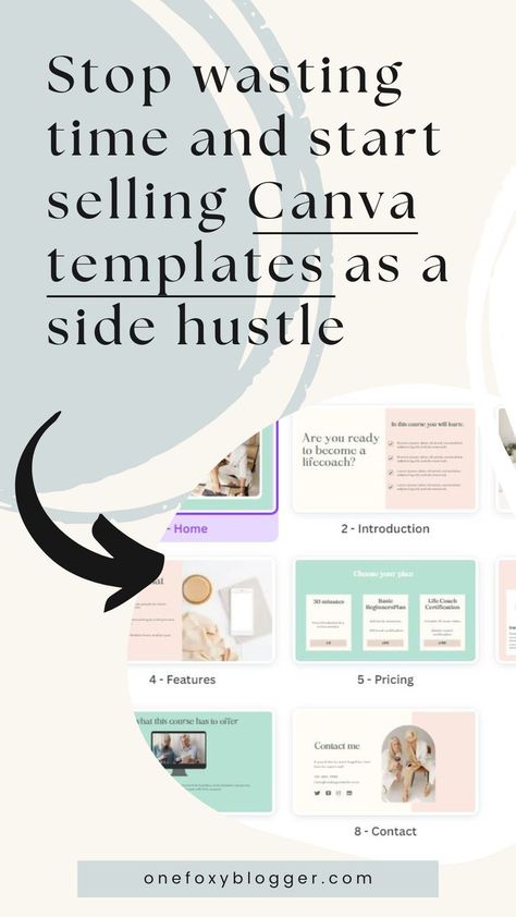 Selling Canva templates as a side hustle How To Sell Canva Templates Online, How To Sell Website Templates, Graphic Design Side Hustle, Selling Templates On Etsy, Etsy Canva Templates, How To Create Canva Templates To Sell, How To Make Canva Templates To Sell, Canva Side Hussle, How To Use Canva To Make Money