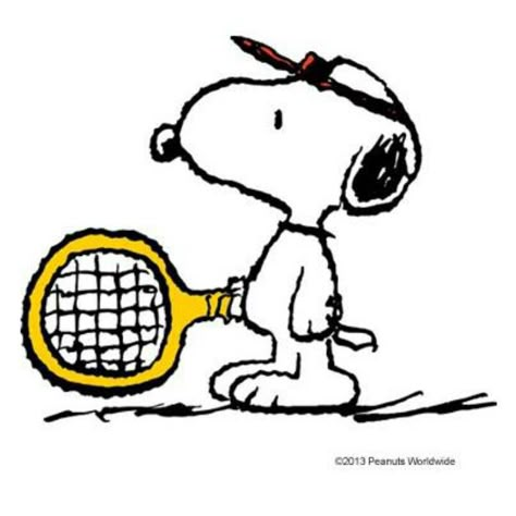 Snoopy, "tennis anyone?" Snoopy Tennis, Tennis Funny, Woodstock Snoopy, Tennis Posters, Tennis Art, Snoopy Images, Snoopy Wallpaper, Snoopy Quotes, Snoopy Pictures