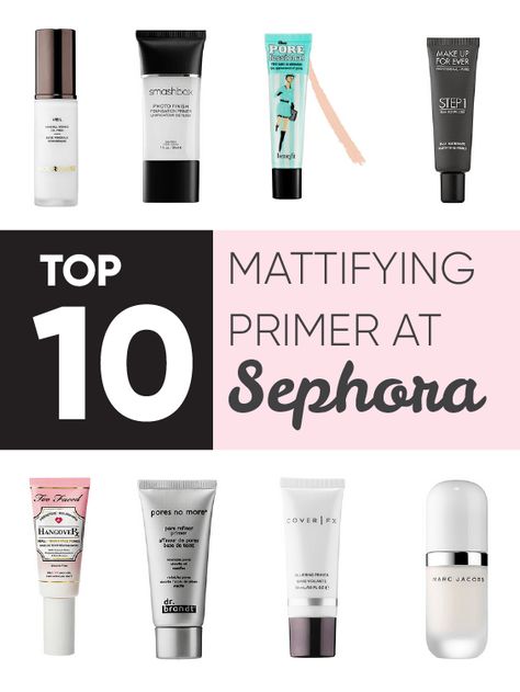 A Ranking Of The Best Mattifying Primer At Sephora - Society19 Primer For Combination Skin, Primer Elf, Best Face Primer, Best Makeup Primer, Primer For Oily Skin, Under Eye Primer, Mac Lipstick Shades, Makeup Workshop, Matte Primer