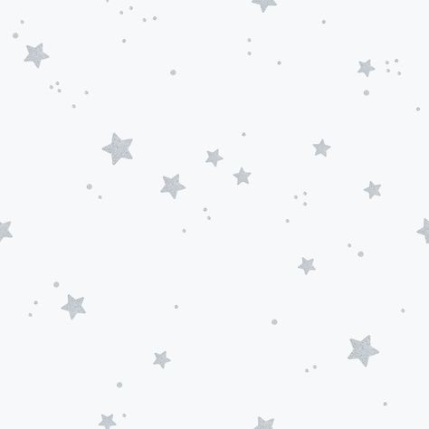 White Pattern Aesthetic, White Stars Aesthetic, Grey Star Wallpaper, Silver Stars Background, White Background With Stars, White Star Wallpaper, Stars White Background, White Aesthetic Background, Aesthetic White Background