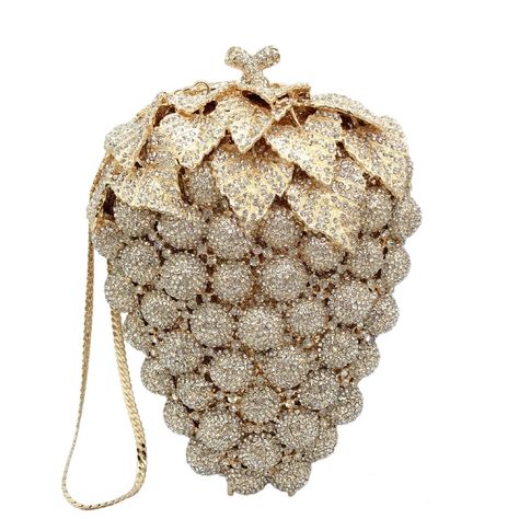 Crystal Party, Rhinestone Clutch, Women Purse, Crystal Clutch, Glam Bag, Party Clutch, Coastal Chic, Gold Rhinestone, Evening Clutch