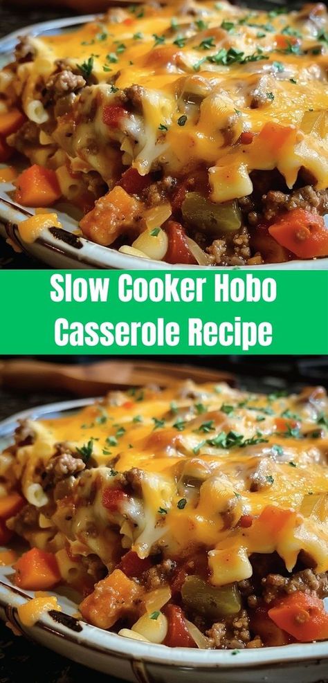 Slow Cooker Hobo Casserole Recipe Ingredients: 1 Pound Ground Beef Or Ground Sausage  2 Cups Diced Potatoes Hobo Casserole, Ground Beef Crockpot Recipes, Ground Sausage Recipes, Most Expensive Food, Sausage Crockpot, Slow Cooker Casserole, Slow Cooker Dinner Recipes, Easy Crockpot Dinners, Beef Casserole Recipes