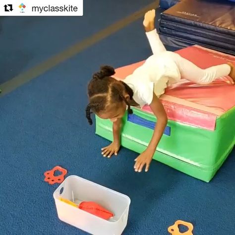 Toddler Gymnastics Activities, Preschool Gymnastics Lesson Plans, Crossing The Midline, Preschool Gym, Gymnastics Warm Ups, Toddler Gymnastics, Gymnastics Lessons, Preschool Gymnastics, Gymnastics Drills