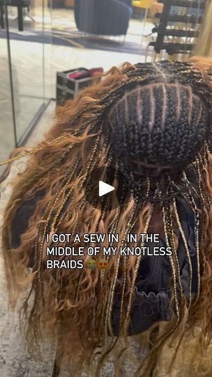 89K views · 15K reactions | @mimisbraidingbar is my favoriteeee😭😭😭😍😍! Lmfao she tired of me taking my knotless braids down in a week she said gurl we putting a sew in in the middle ! I said don’t threaten me with a good time lmfao ! Im ready for my tripppp make sure yall go book her 🥰🥰 and ohhhh grab that marketing guide cause my content eats ! My “from zero to viral marketing guide is $14 link in bio ? 
Would you get this style ???😍😍😍😍 | Ariel Pryor | Baby Bash · Suga Suga Top Braided Back Sew In, Baby Bash, Tree Braids, Suga Suga, Viral Marketing, Knotless Braids, Marketing Guide, Im Ready, Sew In