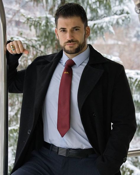 Victor Krum, Stanislav Ianevski, Stanislav Yanevski, Large Mens Fashion, Bird Sitting, Animated Man, Mens Fashion Suits, Suits Coats, Suit And Tie