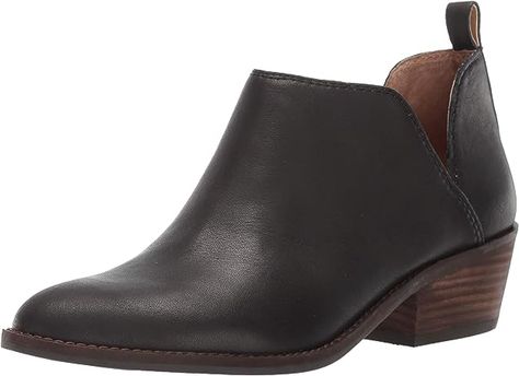 Limited time deal $73.73 (43% Off)(List Price: $129.00) Lucky Brand Women's Fayth2 Boot Lucky Brand Boots, Lucky Brand Shoes, Trail Running Shoes, Ankle Bootie, Premium Denim, Black Ankle Boots, Boots Black, Nice Shoes, Ankle Booties