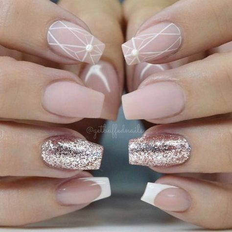 Amazing Nail Designs picture 6 Casket Nails, Short Coffin Nails Designs, Unghie Nail Art, Nagel Tips, Short Coffin Nails, Super Nails, Winter Nail Designs, Coffin Nails Designs, Manicure E Pedicure