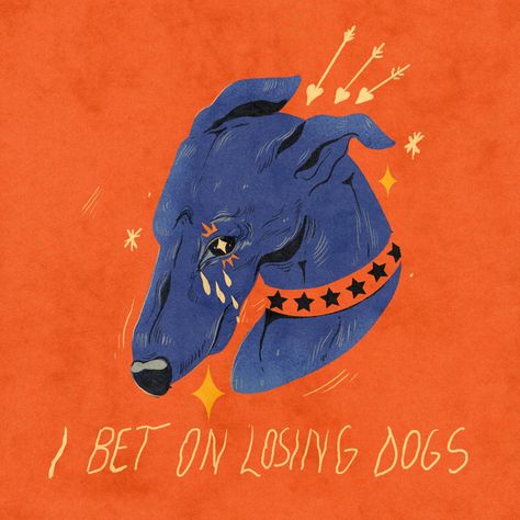 (9) Media posts by galactixy_illustrations (@GalactixyI) / X I Bet On Losing Dogs, Dog Poetry, Dog Motif, Bad Dog, Blue Dog, Losing A Dog, Pop Surrealism, Dog Tattoos, Illustration Artists