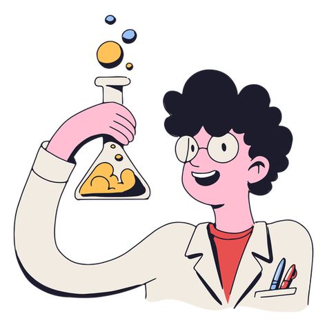 Cartoon Scientist, Scientist Cartoon, Cartoon Download, Boy Cartoon, Cartoon Png, Cartoons Png, Vector Portrait, Image Editor, Mad Scientist