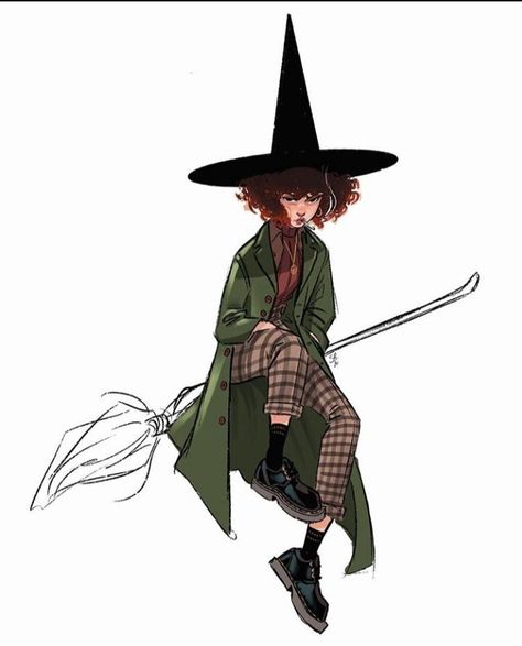 Sweeney Boo, Witch Drawing, Witch Characters, Modern Fantasy, Witch Art, Arte Inspo, Urban Fantasy, Fanarts Anime, Cthulhu