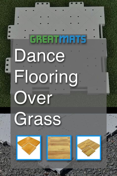 Greatmats Dance Flooring Over Grass Outside Dance Floor Wedding, Diy Dance Floor Outdoor, Outdoor Wedding Dance Floor Ideas, Diy Dance Floor, Outdoor Dance Floors, Small Backyard Wedding, Outdoor Stage, Dance Floor Wedding, Rustic Wedding Diy