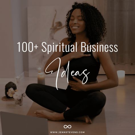 100+ Spiritual Business Ideas For 2022 - Jenn Stevens Holistic Business Ideas, Starting A Spiritual Business, Spiritual Life Coaching, Bussines Ideas 2023, Spiritual Coaching Business, Spiritual Life Coaching Tools, Spiritual Content Ideas, Spiritual Careers, Wellness Business Ideas