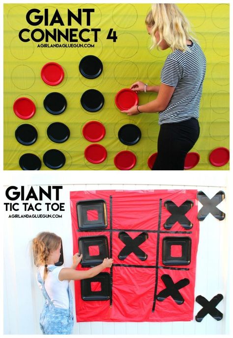 Giant Board games - A girl and a glue gun Wall Connect 4, Movement Activities For Seniors, Giant Board Games, Life Size Games, Connect 4, Vbs 2023, Giant Games, Family Fun Games, Board Games For Kids