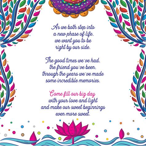 Quirky Indian Wedding Invitations - Alebrije, Mexican Art - Indian Wedding Invitation Suite Reception Invitation Wording, Wedding Reception Invitation Wording, Wedding Checklist Template, Wedding Invitation Quotes, Wedding Card Wordings, Wedding Card Quotes, Free Wedding Templates, Indian Wedding Invitation Cards, Wedding Reception Invitations