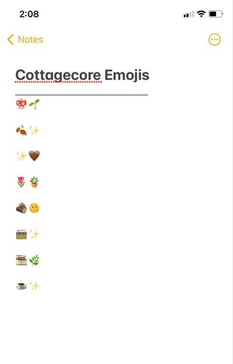 Cottage Core Captions, Cottage Captions For Instagram, Cottage Core Emojis, Cottagecore Trinket, Cottagecore Captions, Cottagecore Emoji, Emojis Iphone, Book Annotating, Good Apps For Iphone