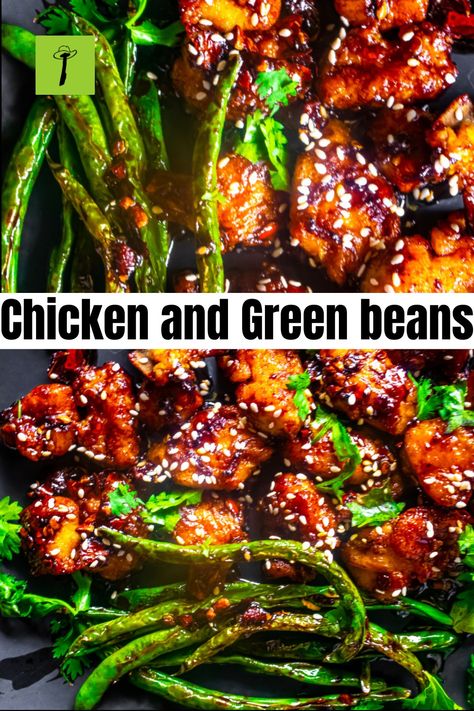 Chicken and Green beans Meal Prep With Green Beans, Skillet Chicken And Green Beans, Chicken Mushroom And Green Beans, Chicken Green Beans Instant Pot, Leftover Chicken And Green Beans, Keto Chicken Green Beans, Honey Chicken And Green Beans, Sesame Chicken Green Bean Stir Fry, Asian Recipes With Green Beans