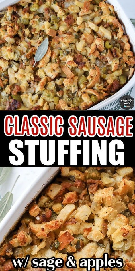 Turkey And Dressing Crockpot Recipes, Homemade Stuffing Recipe Inside Turkey, Stuffing For Chicken Roast, Turkey Dressing Recipes With Sausage, Brownberry Stuffing Recipe, Turkey Dressing Recipes Thanksgiving, Dressing For Turkey, Thanksgiving Stuffing With Sausage, Best Thanksgiving Dressing